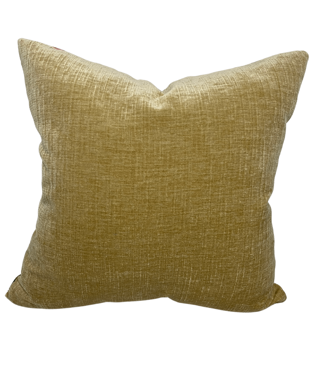 Chinoiserie Accent Pillow - Ocre