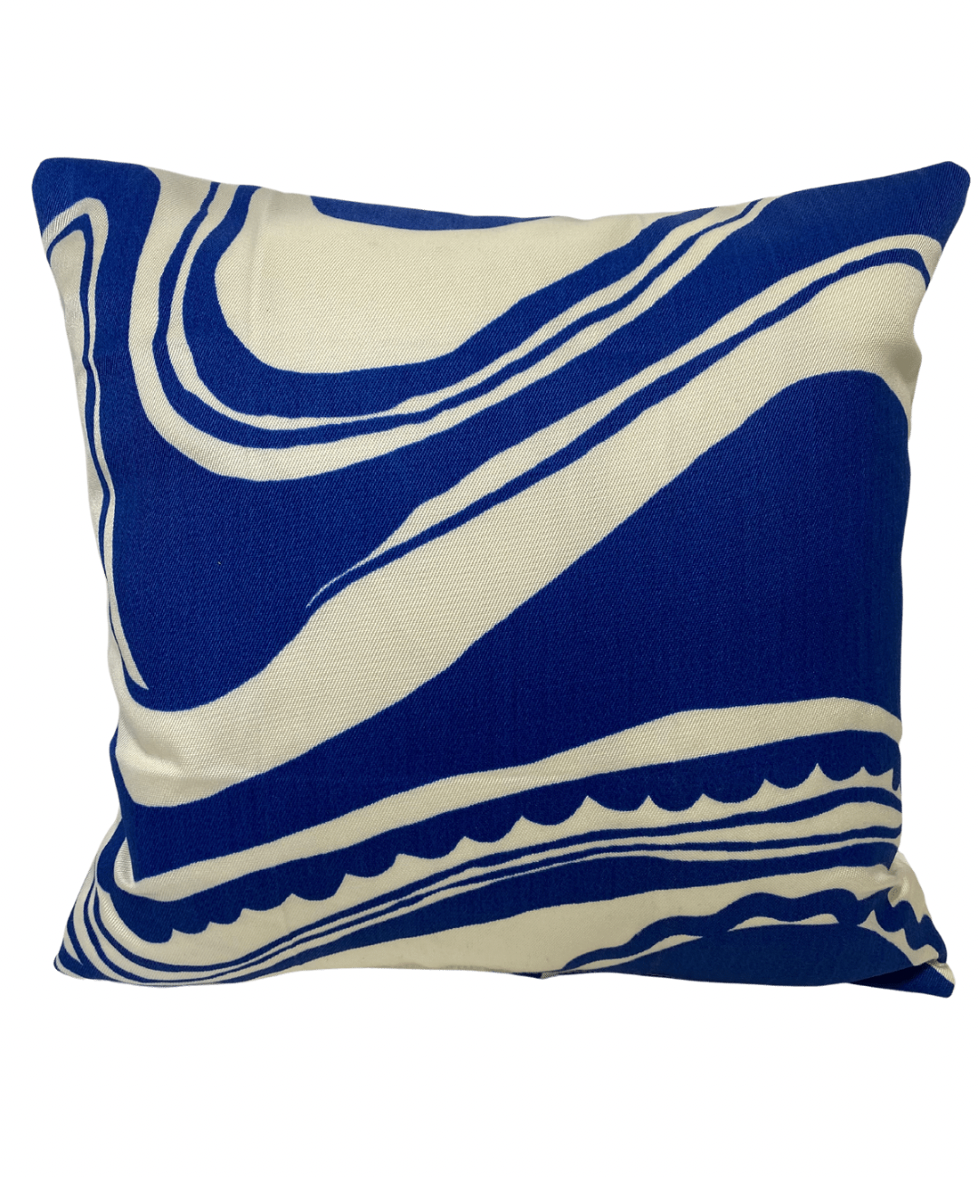 Waves Accent Pillow - Blue