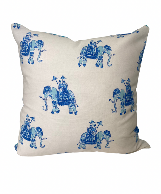 Lilly Putlizer Pillow - Bazaar Blue