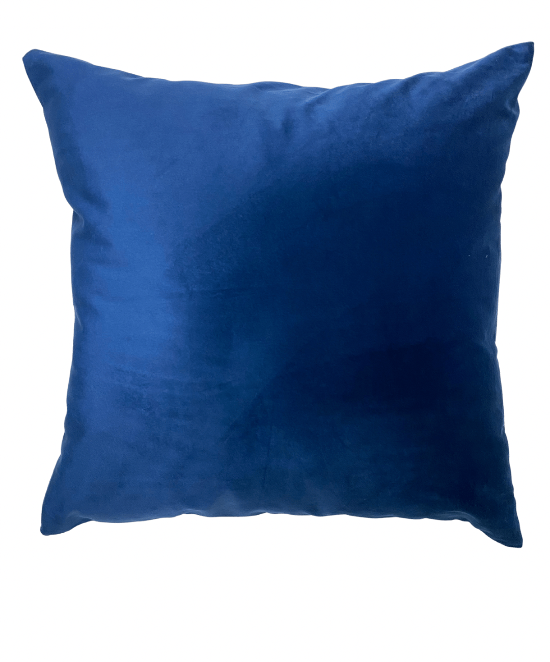 Flowers. Accent Pillow - Blue